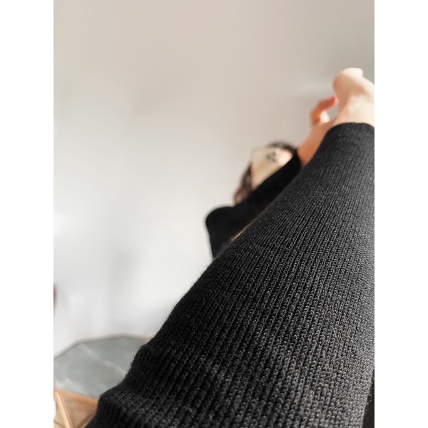 [Lướt Sang Để Xem Ảnh Thật] Áo Len Dệt Kim Cổ Vuông | BigBuy360 - bigbuy360.vn