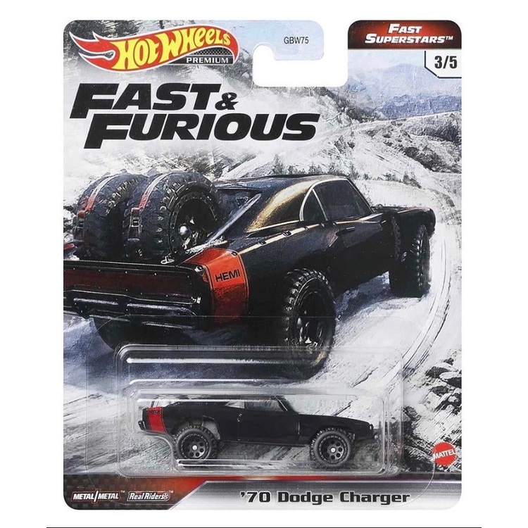 Xe mô hình Hot Wheels 1/64 Fast & Furious 2021 Fast Superstars