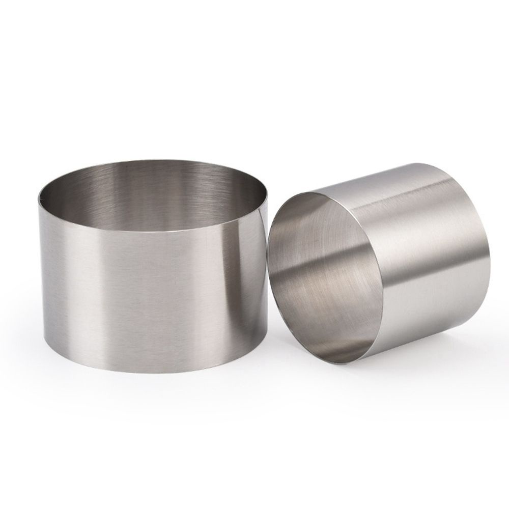 Khuôn cắt làm bánh hình tròn bằng inox 5 / 6 / 8 / 10cm