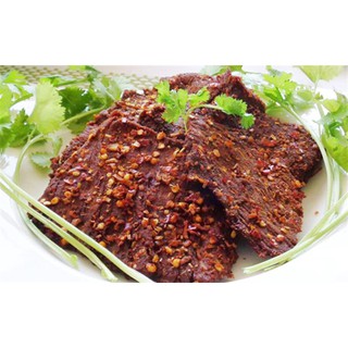 500g khô bò miếng vị cay tứ xuyên loại 1 siêu ngon