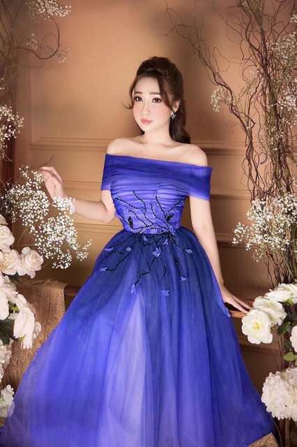 Đầm lưới phối màu ( ảnh thật )
