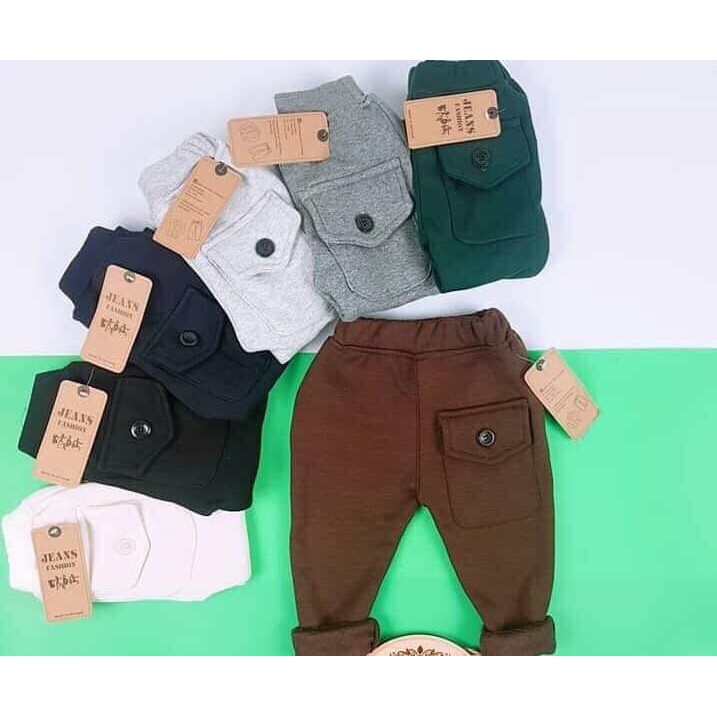 Combo quần và áo len cho bé