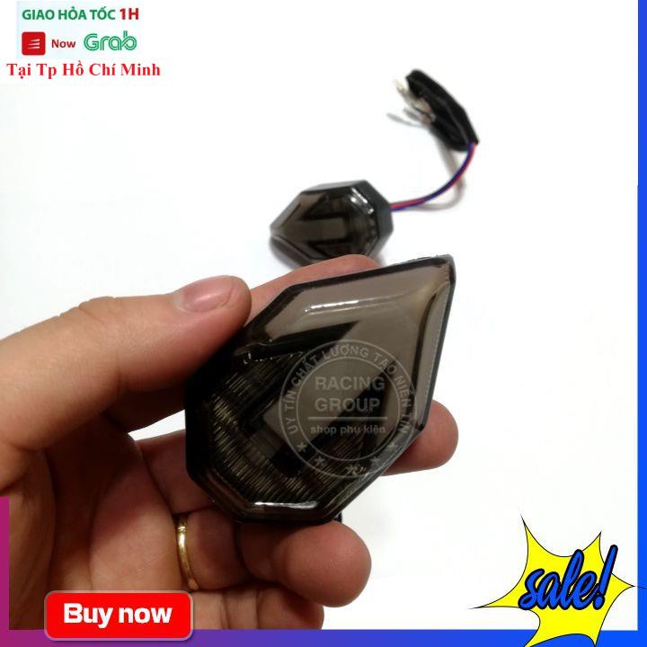 Cặp Xi Nhan Xe Máy Mũi Tên Moto Hàng F1 Nhiều Màu