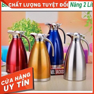 Phích nước giữ nhiệt vỏ inox 2l
