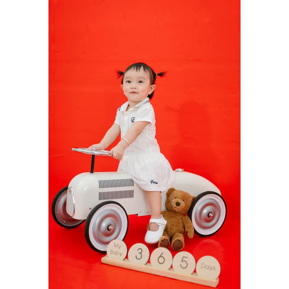 Body váy polo Bu Ponie - Bộ body váy cho bé gái Bubaby