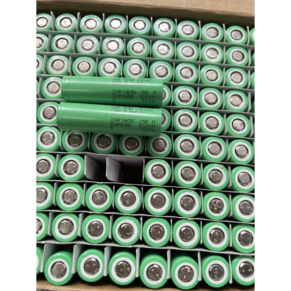 Pin sam sung 25r chính hãng hàng tháo khối