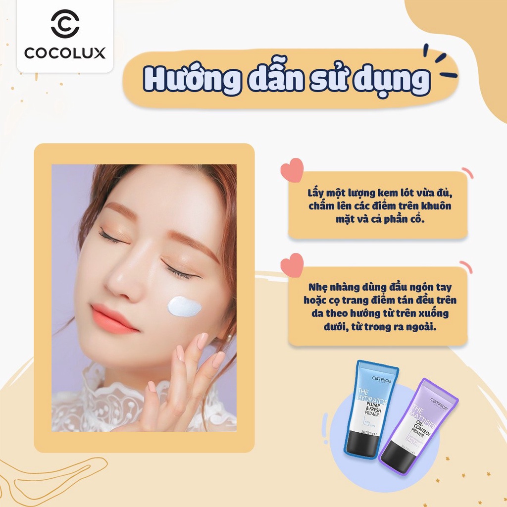 Kem Lót Catrice The Mattifier Oil- Control Primer 30ml