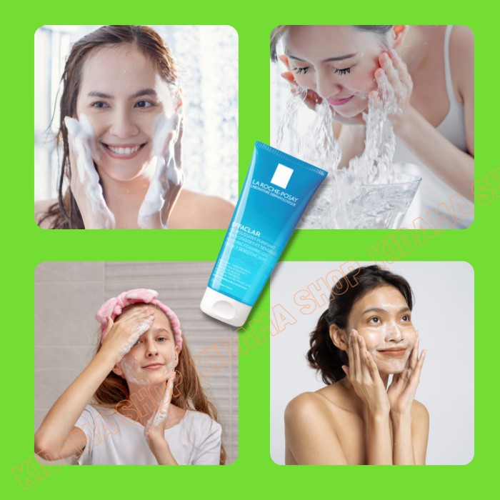 Sữa rửa mặt tạo bọt cho Da Dầu Mụn Nhạy Cảm Dạng Gel La Roche-Posay Effaclar ngăn ngừa và hỗ trợ giảm mụn | BigBuy360 - bigbuy360.vn