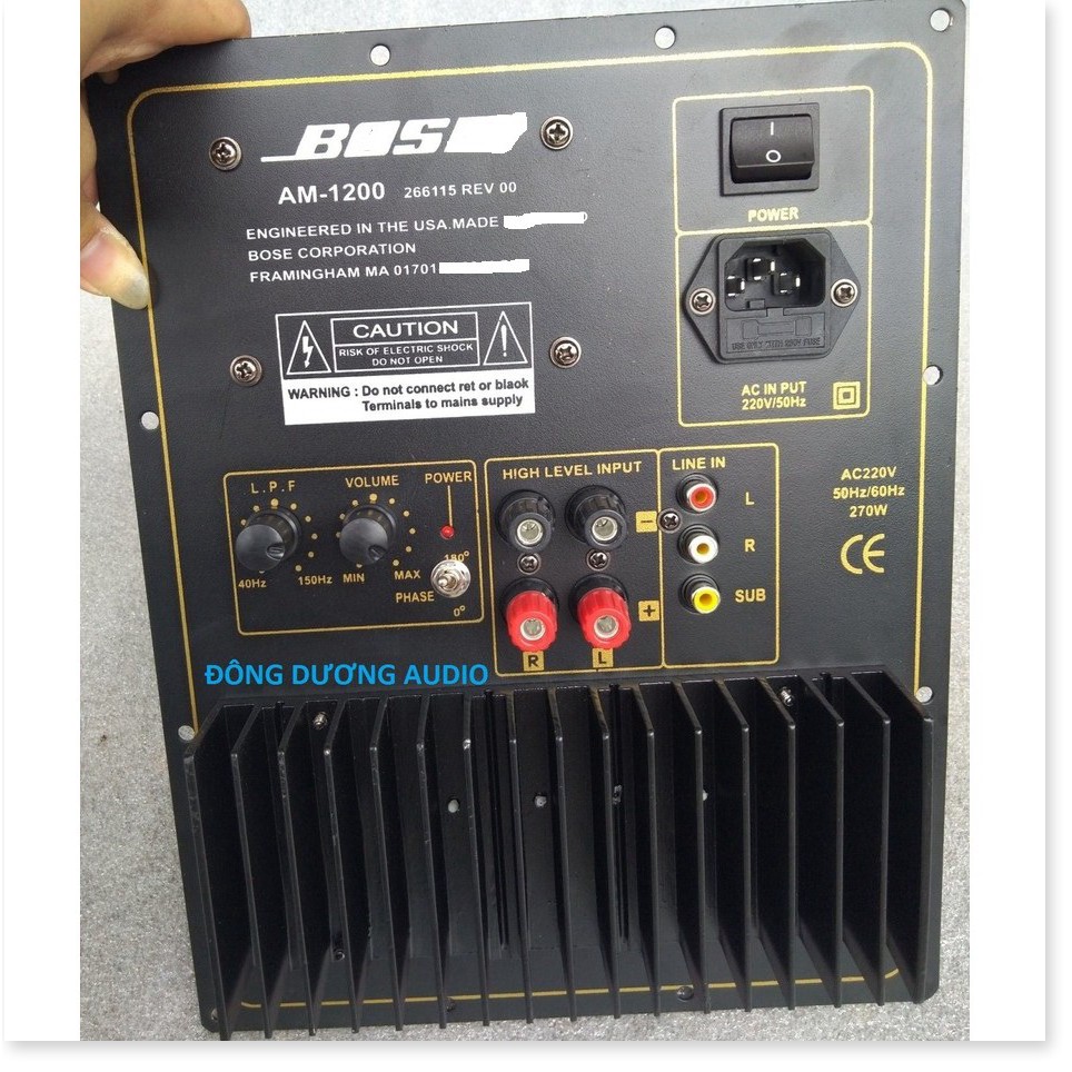MẠCH CÔNG SUẤT LOA SUB BOSS 250W - MẠCH SUB ĐIỆN