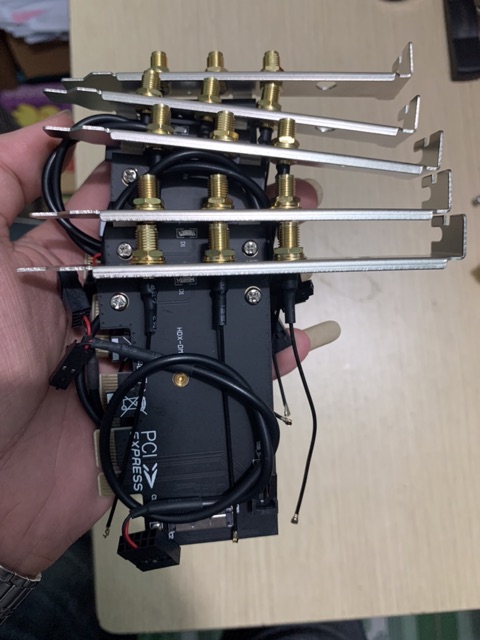 Card Wifi Bluetooth Cho máy PC chuẩn PCI Express x1