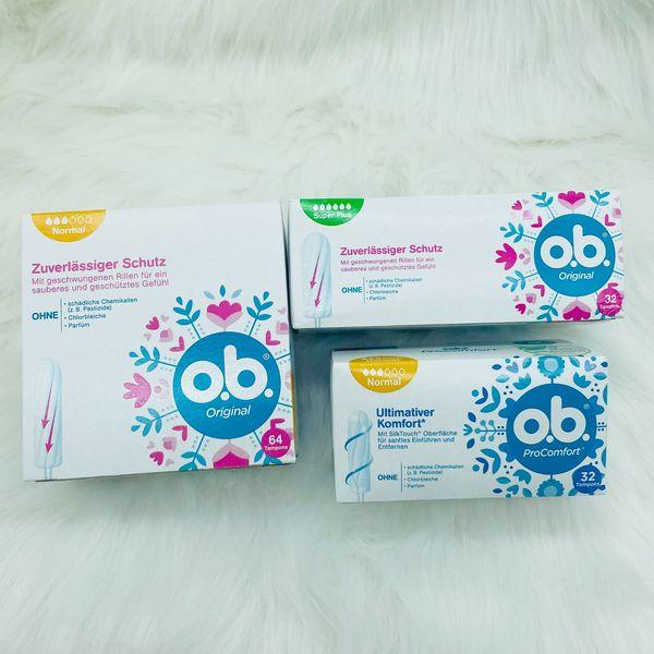 Tampon OB - Băng vệ sinh dạng ống