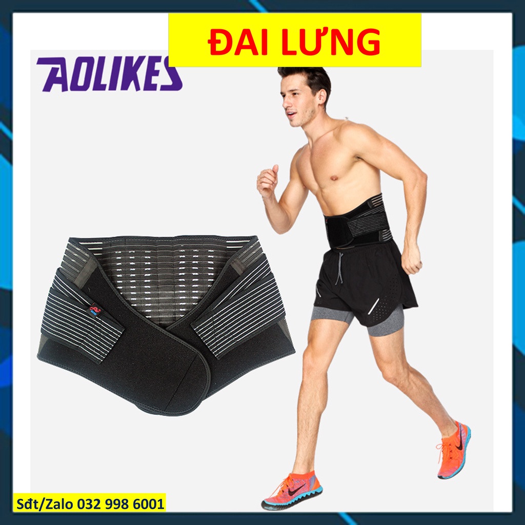 Đai lưng thể thao tập gym chính hãng Aolikes 7983 Đai bụng 7980 1698 7981 7990 7996 7985 Đai bảo vệ lưng 7982 ddcg