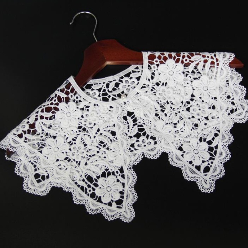 Vòng Cổ Phối Ren Đính Ngọc Trai Nhân Tạo Thời Trang