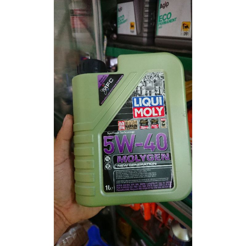 nhớt tay ga liquimoly molygen 5w30 và 5w40