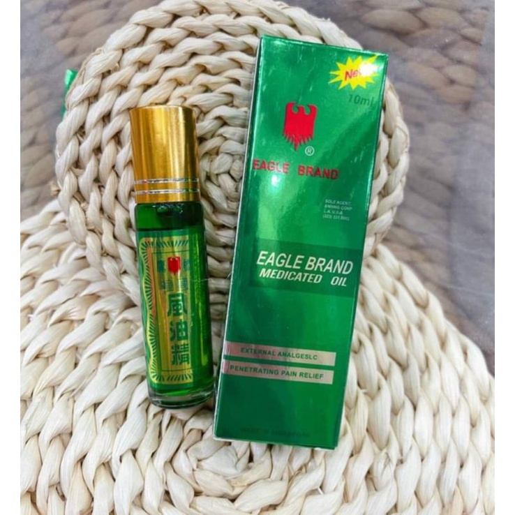 Dầu Gió Xanh Dạng Lăn 10ml Nhỏ Gọn Tiện Lợi Dễ Bỏ Túi Mang Theo