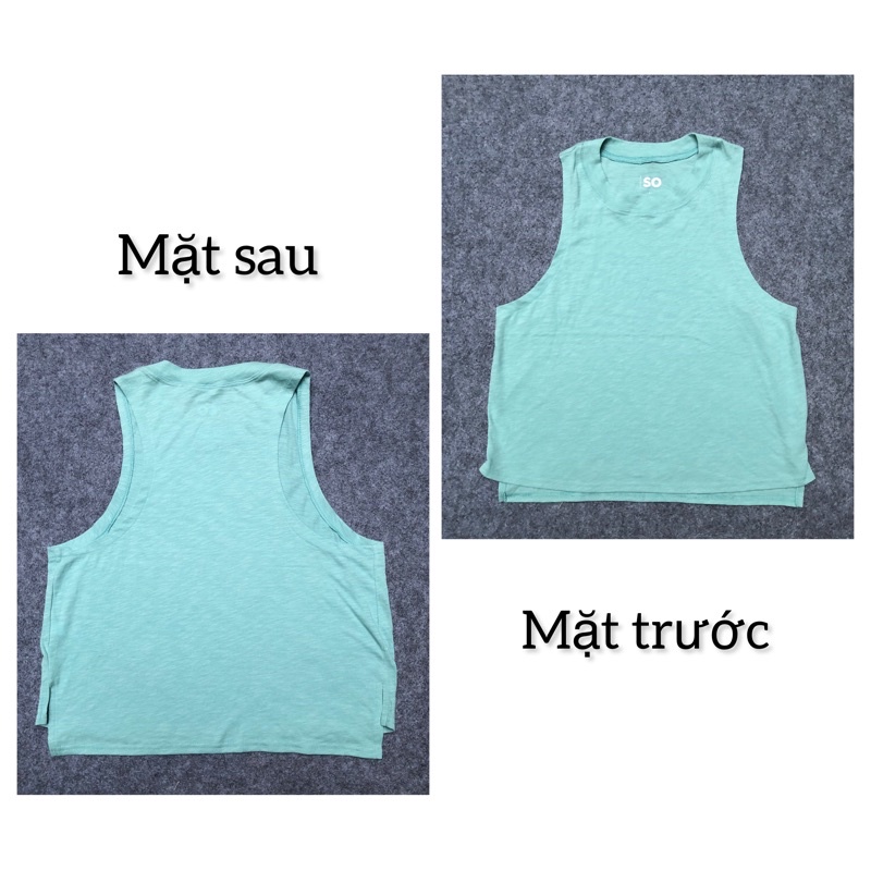 Áo Ba Lỗ Nữ Tập Gym Tập Yoga Nhiều Mầu Hàng Xuất