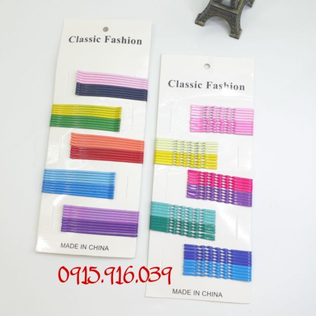 Set 50 Kẹp Xước Nhiều Màu