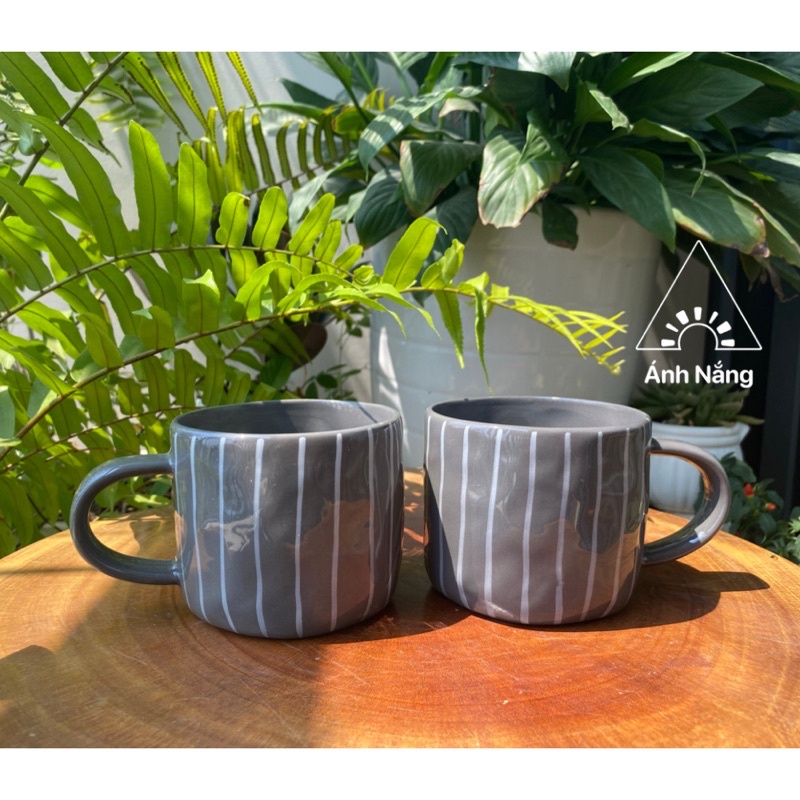 Ly cafe 300ml - Cốc cafe đẹp, cốc uống trà 300ml, cốc gốm xuất khẩu