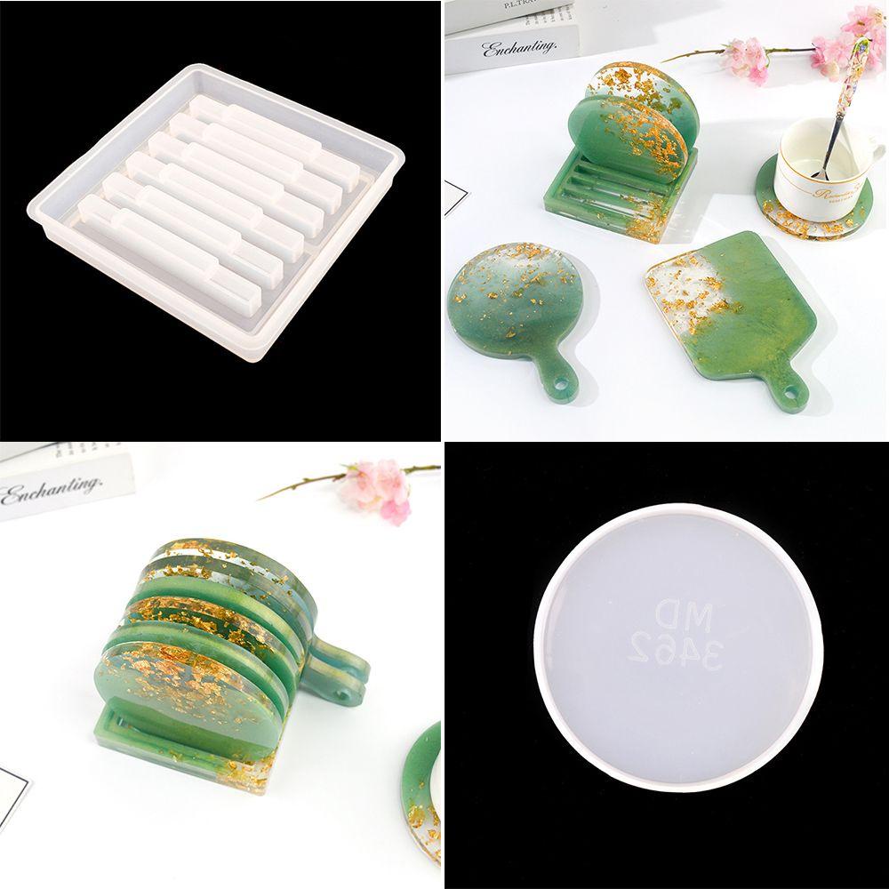 Khuôn Silicone Làm Giá Đỡ Epoxy Resin Thủ Công Chống Bỏng 1