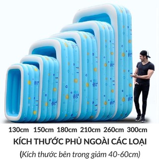 Bể Bơi Phao Bơi Cho Bé 3m siêu to khổng lồ