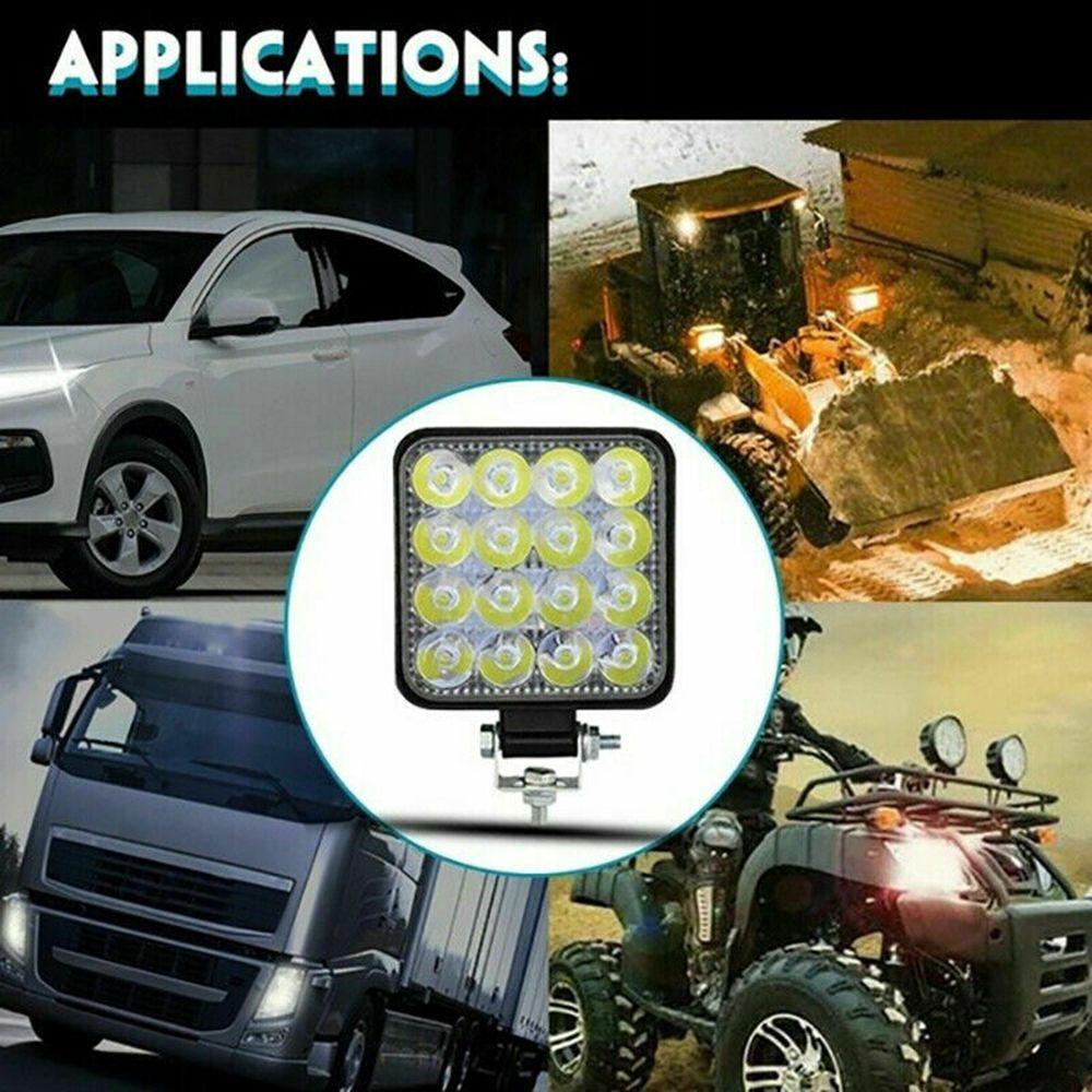JONYE Set 10 Đèn Pha 48W Cho Xe Tải 4WD