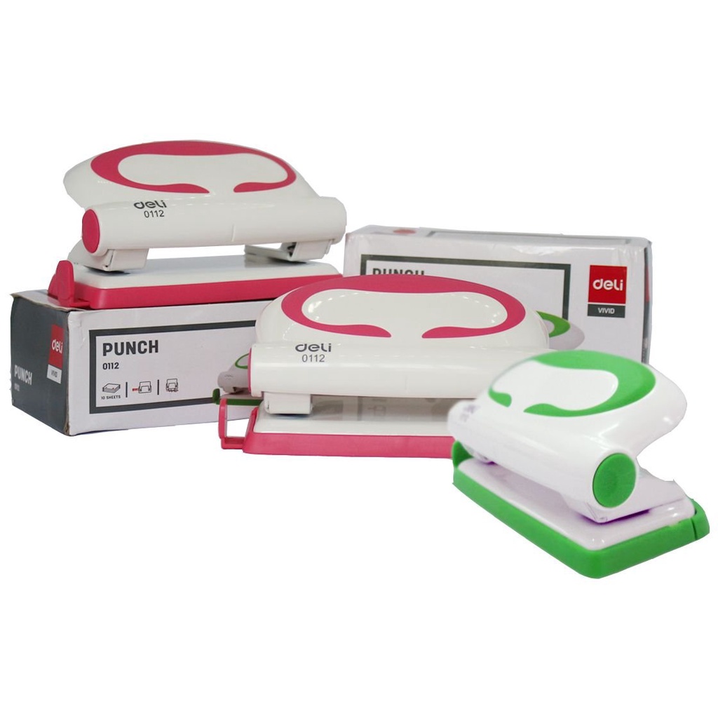 MÁY Bấm 2 lỗ mini Deli 0112