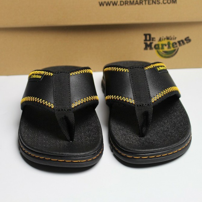 Dép Da Nam Quai Kẹp Dr Martens Athens Thong Thailan Da Bò Đế Doctor Full Box Dr6