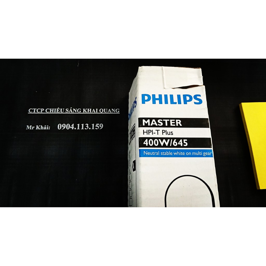 (SALE) Bóng cao áp metal Philips HPI-T Plus 400W/645 E40