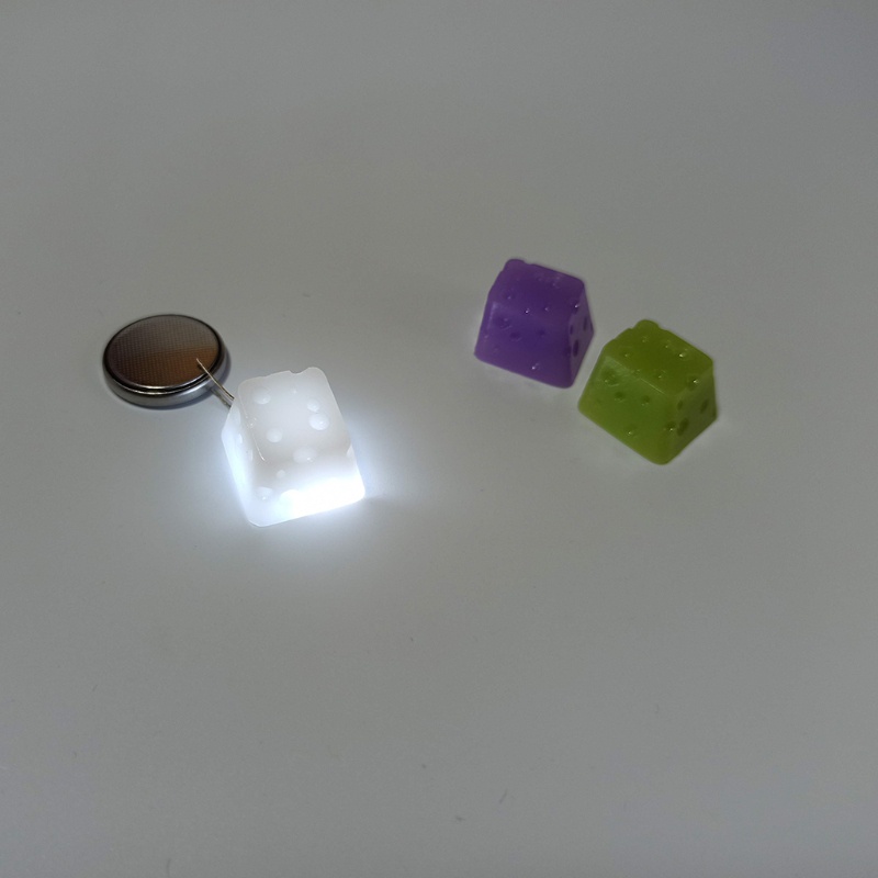 Nắp Đậy Phím OEM Bằng Nhựa Resin Trong Suốt Cho Bàn Phím Cơ