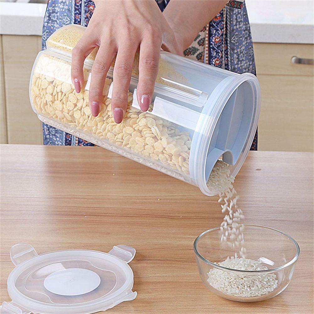 Hộp Nhựa Đựng Gạo / Thực Phẩm Chống Ẩm Mốc Tiện Dụng Cho Nhà Bếp