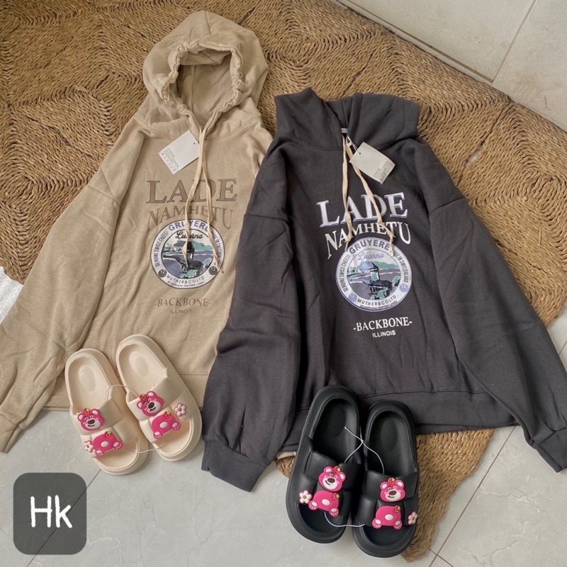 Áo hoodie nỉ mũ 2 lớp