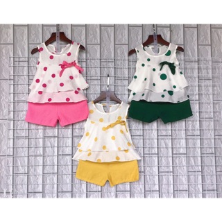 Combo 3ri vsf 1 lố cotton giáy cúc vai
