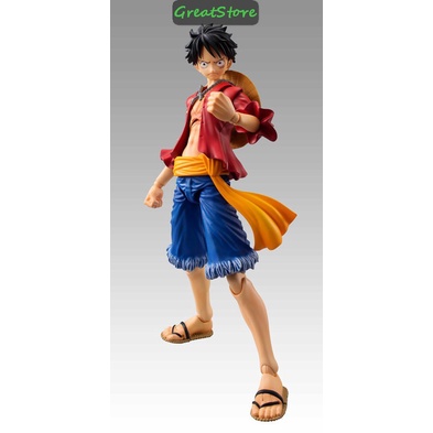 ( CHẤT, HÀNG CÓ SẴN ) MÔ HÌNH NHÂN VẬT ONE PIECE FIGMA LUFFY KHỚP CỬ ĐỘNG ĐƯỢC 17cm