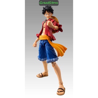 Mô hình nhân vật one piece figma luffy khớp cử động được 17cm