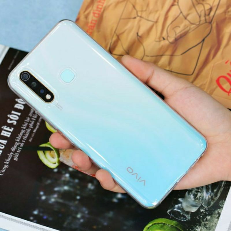 Ốp lưng dẻo VIVO Y11/ Y12/ Y15/ Y17/ Y19 Silicon trong suốt