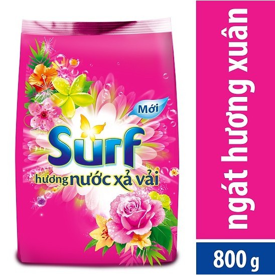 Nước Giặt &amp; Bột Giặt Surf Trắng Sáng, Ngát Mùi Hương