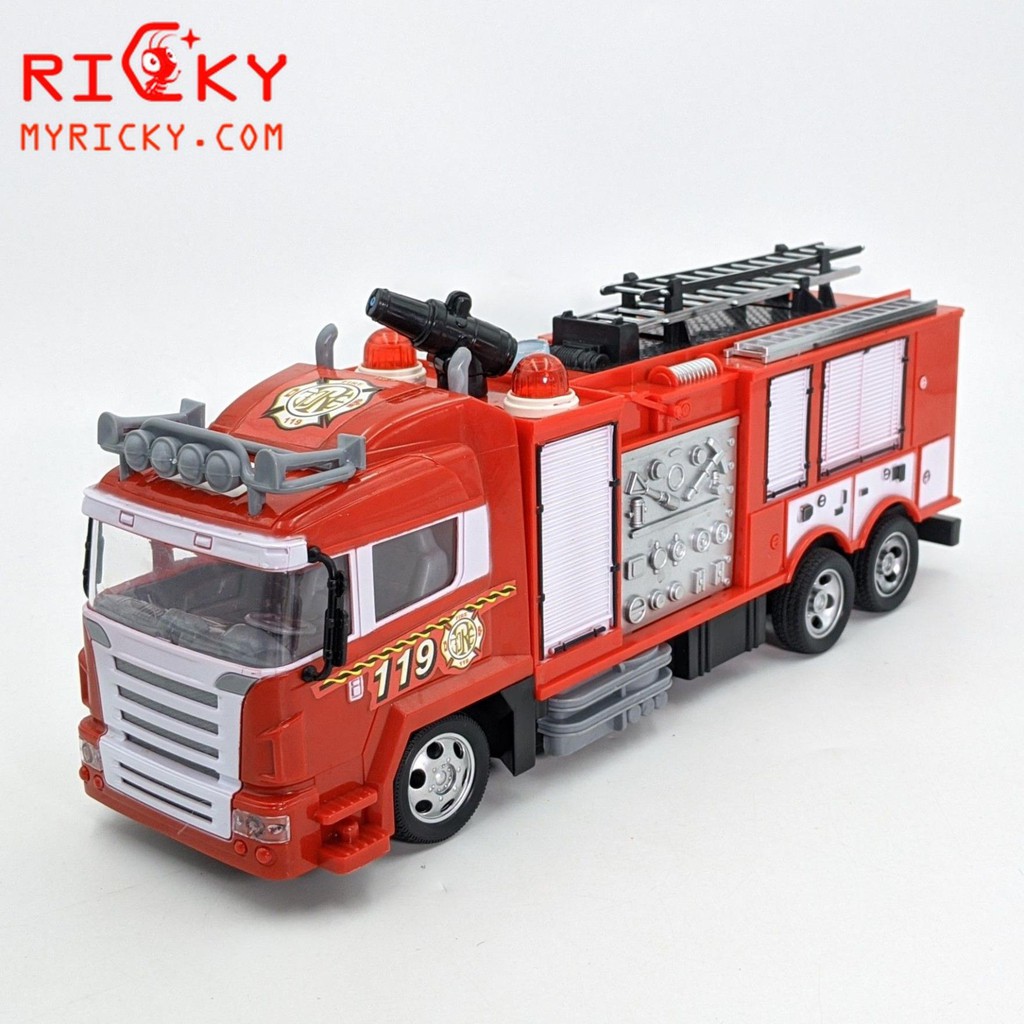 Xe Cứu Hỏa Điều Khiển Từ Xa, Pin Sạc- Nhiều mẫu