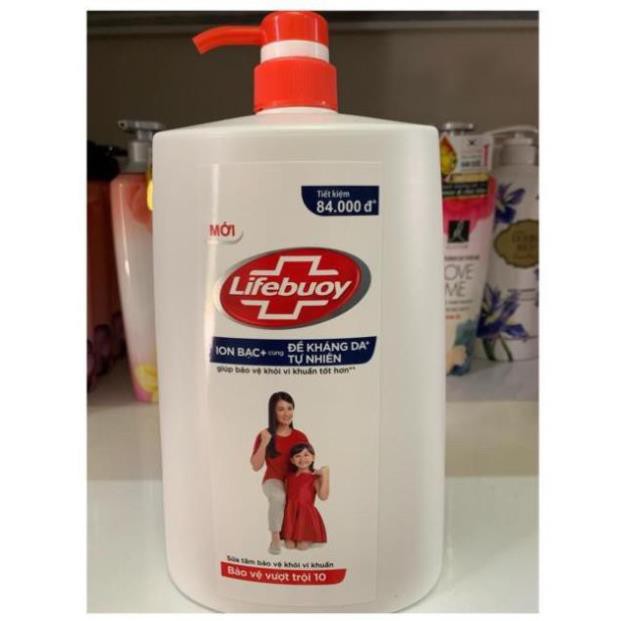 Giới thiệu sản phẩm Sữa tắm Lifebuoy bảo vệ vượt trội 1,1kg ( mầu đỏ)