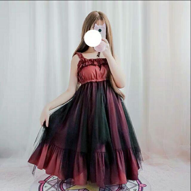 [Order] 💥Đầm Lolita Đỏ💥