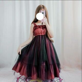 💥đầm lolita đỏ💥