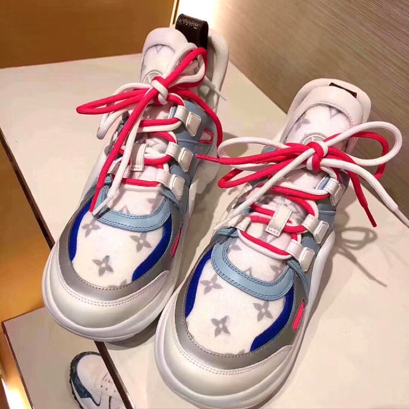 Giầy thể thao sneaker nữ đế cong