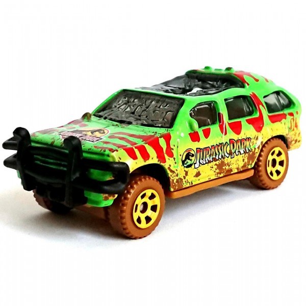  Caja de cerillas ' Ford Explorer Jurassic Park (Crushed) maqueta coche GDP07A – Juguete infantil