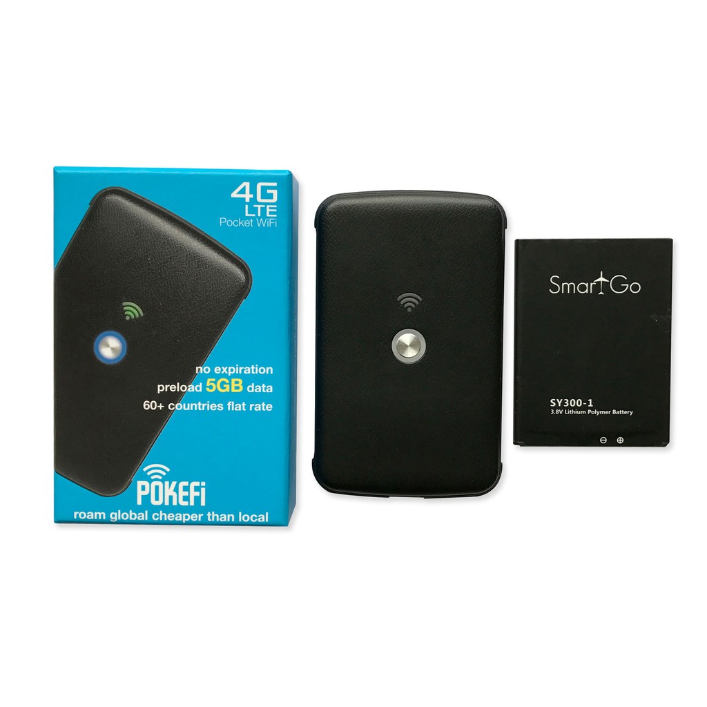 Phát wifi 4G Pokefi Du Lịch 100 nước Không Cần Sim, Không Cần Roaming Data