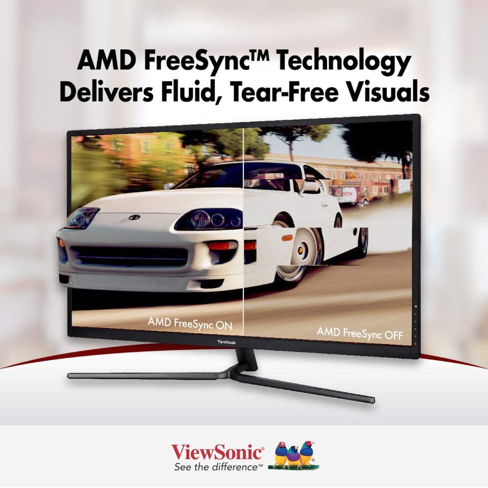 Màn Hình Gaming Viewsonic VX3211-4K-MHD 32" UltraHD 3ms 60Hz FreeSync VA HDMI/DP (Đen) | BigBuy360 - bigbuy360.vn