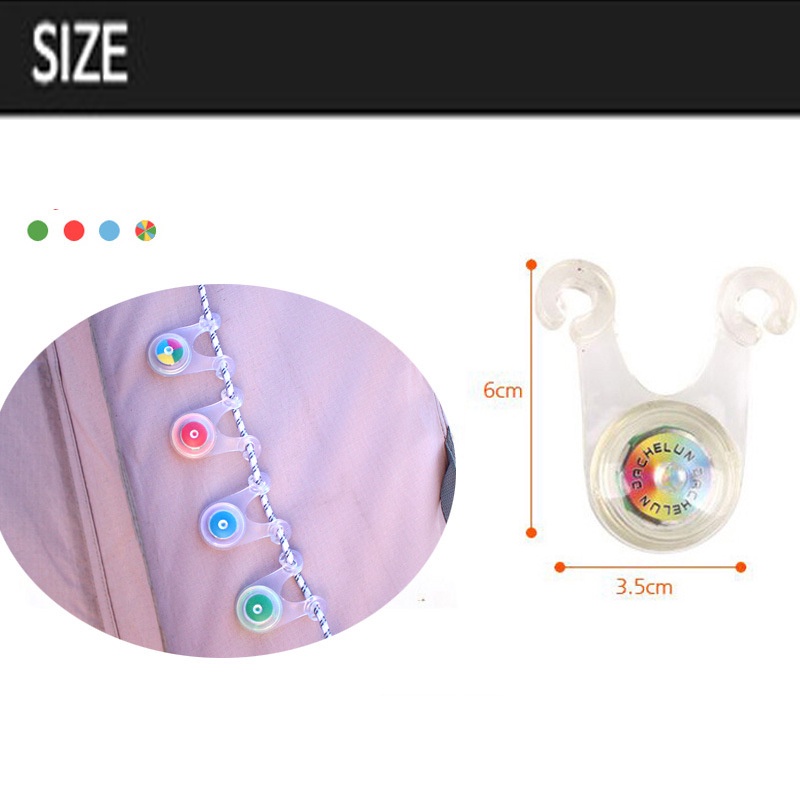 Set 1/10 Đèn LED Chống Thấm Nước Treo Lều Trại