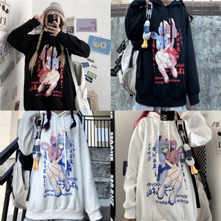 [Kèm Ảnh Thật - Order Hàng Loại 1] Áo Hoodie Lolita nỉ bông in hình loại đẹp