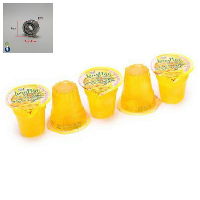 (KA)  Vỉ 5 cốc thạch long hải 95g cốc