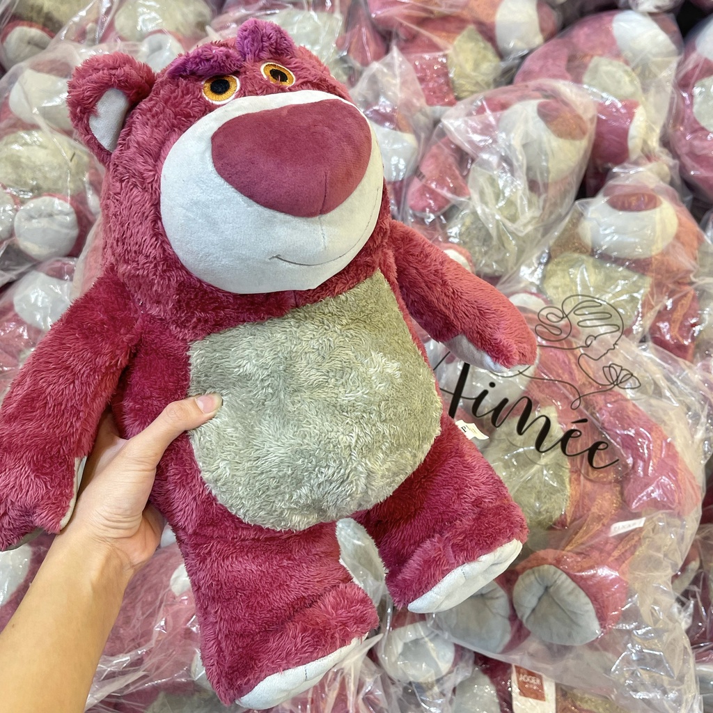 Gấu Dâu Lông Mềm Mịn Cực Thơm Mùi Dâu Size 40CM