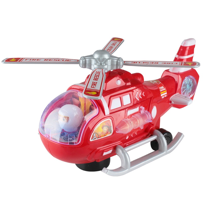Máy bay trực thăng đồ chơi SEA SUN TOYS phát nhạc và đèn cho bé