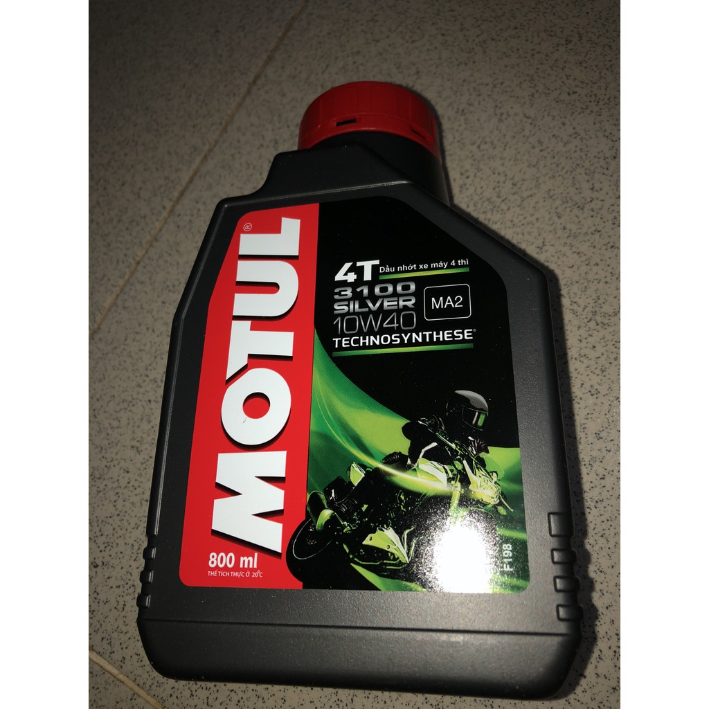 Nhớt Motul SILVER 3100 0.8 lít cho xe máy 4 thì